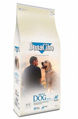 בונאסיבו לכלב בוגר עוף ואנשובי 15 ק"ג