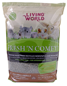 מצע נייר ירוק למכרסמים 10 ליטר