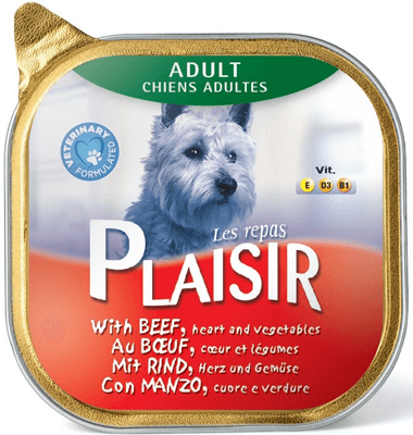 מעדן פלזיר לכלב במגוון טעמים 150 גר'