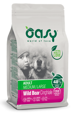 אואסי בוגר חלבון יחיד חזיר בר- 12 ק"ג