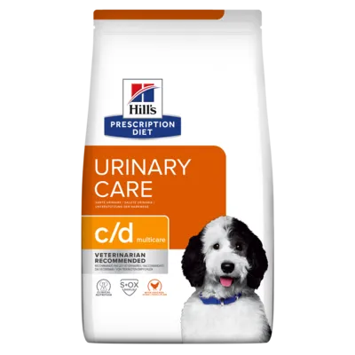 c/d | Hill's Prescription Diet מולטיקייר לכלב,4 ק"ג