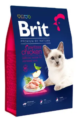 בריט חתול בוגר עוף 8 ק"ג