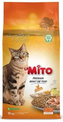 Mito מיטו - מזון יבש לחתולים בוגרים 7.5 ק"ג