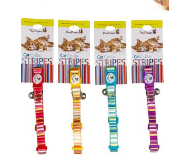קולר לחתול- פסים