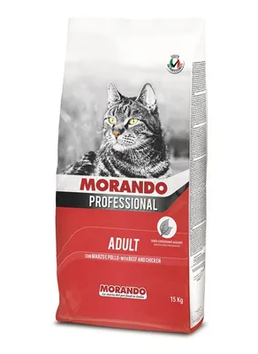 מורנדו חתול- בקר ועוף 7 ק"ג