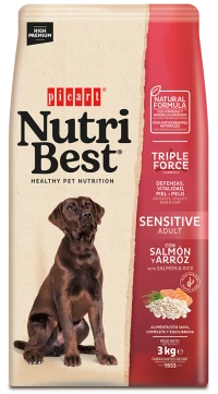 נוטריבסט כלב סלמון ואורז 3 ק"ג