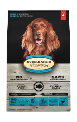 אובן בייקד טרדישן בוגר כלב דגים 11.34 ק"ג