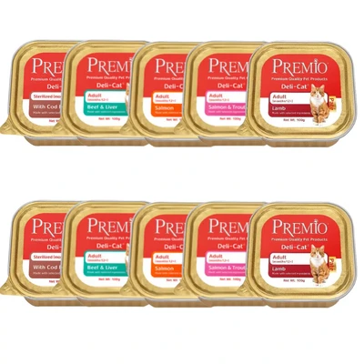 מעדן פרימיו לחתול פטה 100 גרם