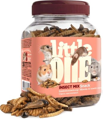 חטיף למכרסם ליטל וואן מיקס חרקים