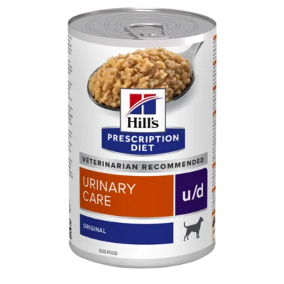 שימור לכלב הילס U/D -לאבנים בדרכי השתן ובעיות בכליה 370 גרם