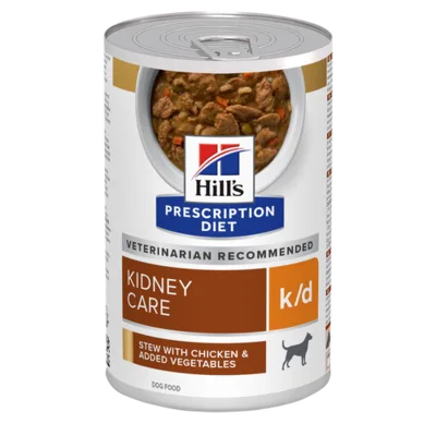 שימור לכלב הילס K/D -לתמיכה במערכת הכליות 370 גרם