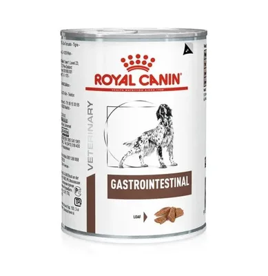 שימור לכלב רויאל קנין- גסטרו אינטסטינל לתמיכה בבריאות מערכת העיכול 400 גרם