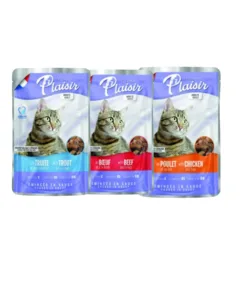 מעדן פאוץ' פלזיר לחתול 100 גרם - מגוון טעמים