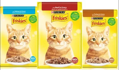 מעדן פאוץ' פריסקיז לחתול 85 גרם - מגוון טעמים